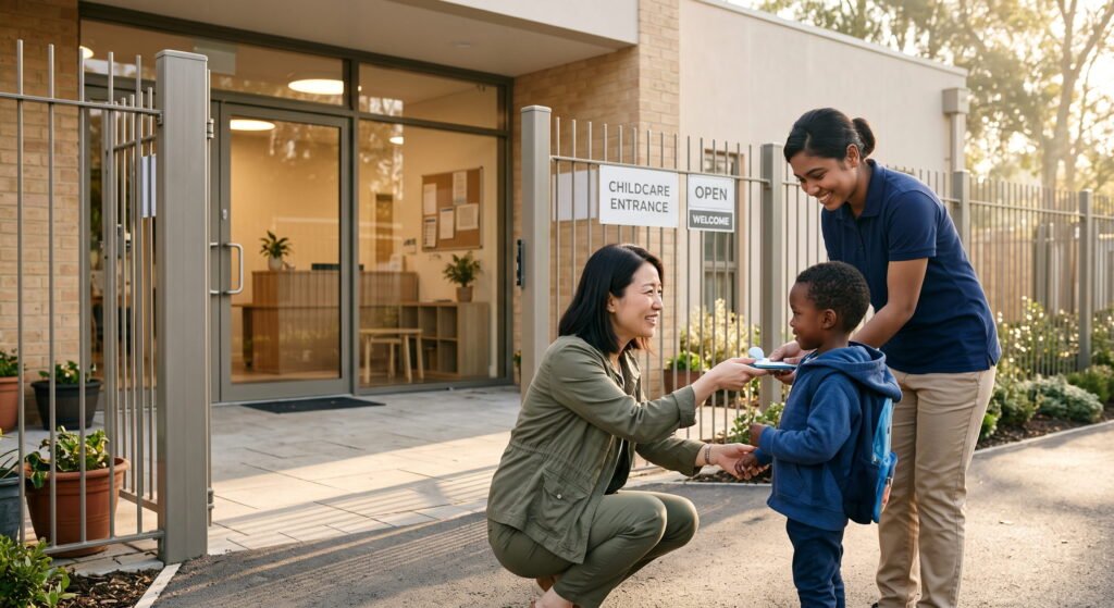 Secure Drop-Off and Collection Procedures at Childcare