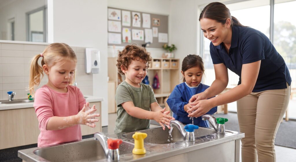 First Aid and Hygiene Practices in Early Learning